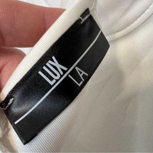 NWOT Revolve x Superdown Mesh Bustier Bodysuit in Ivory | Size M - Picture 11 of 12